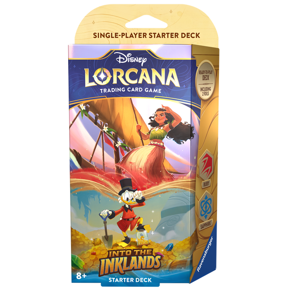 Disney Lorcana: Into the Inklands Starter Deck Ruby & Sapphire