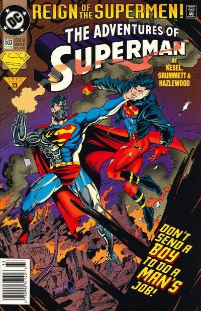 The Adventures of Superman #503 (Newsstand Edition)
