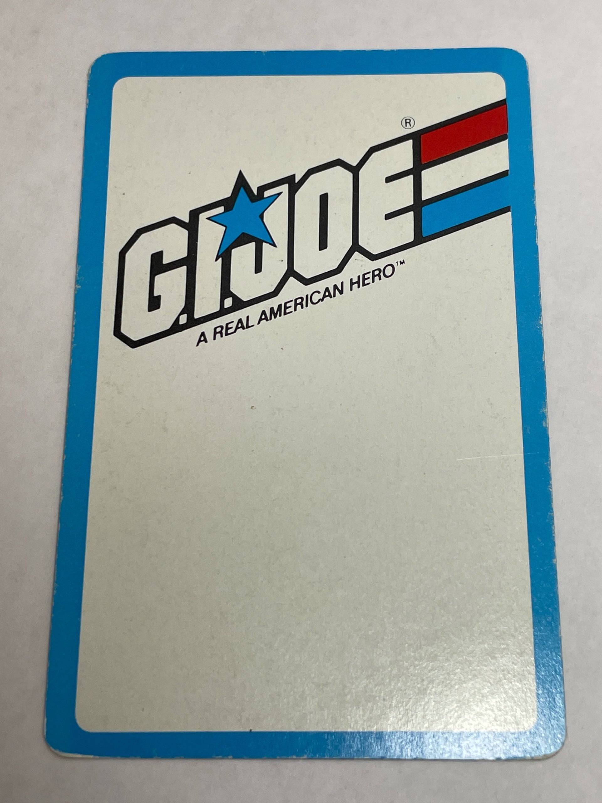 1982 GI Joe Card Game Cobra Commander Hasbro - photo 2