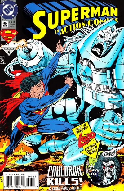 Action Comics, Vol. 1 #695A (Direct Edition)