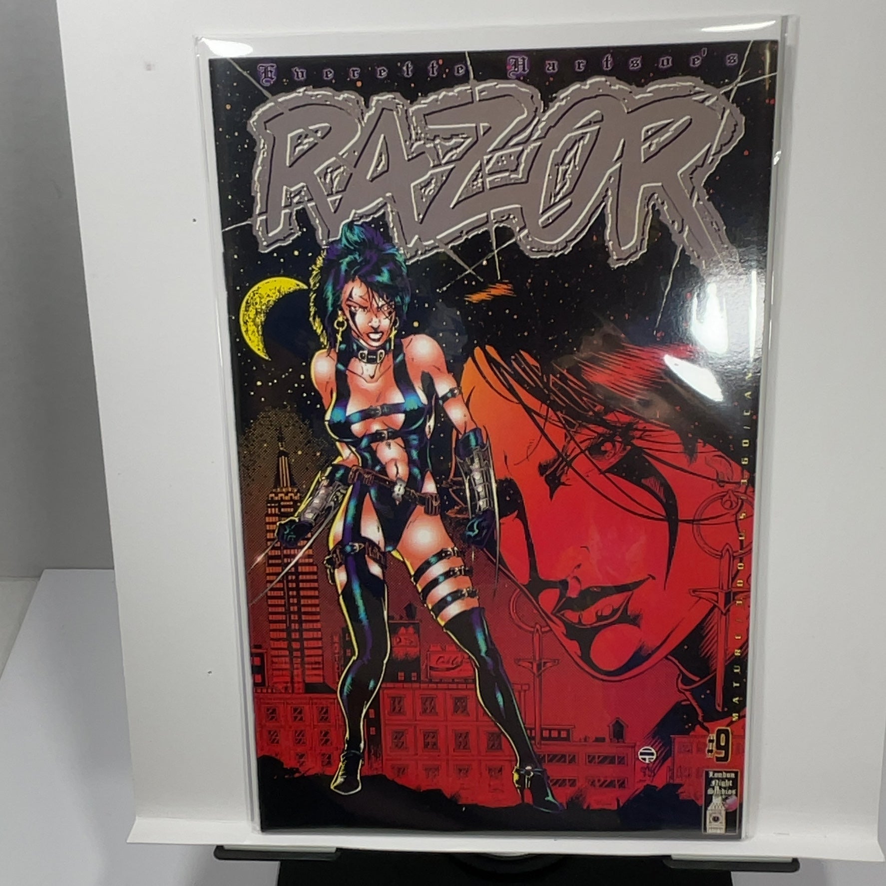 Razor Angel in Black #5-10 Comic Lot London Night Studios — photo 5