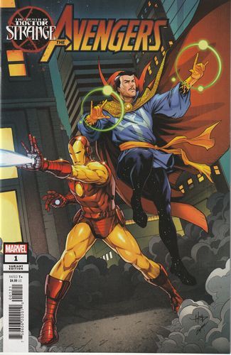 The Death of Doctor Strange: Avengers #1B (Variant Creees Lee Cover)