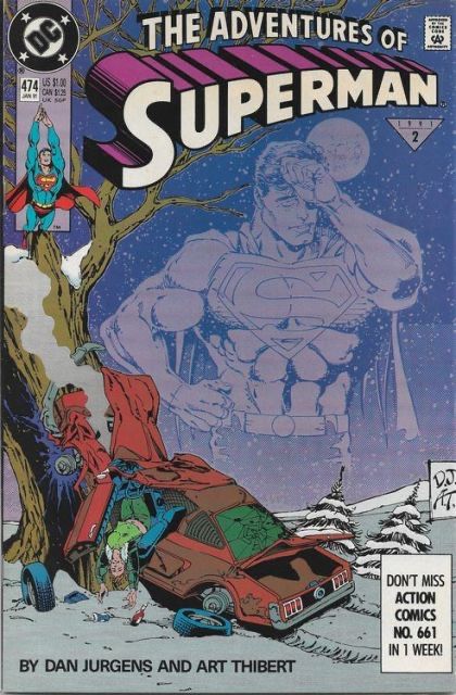 The Adventures of Superman #474 (Direct Edition)