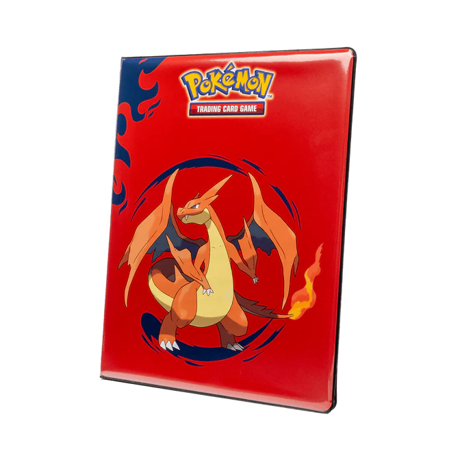 Mega Charizard X and Mega Charizard Y 9-Pocket Portfolio for the Pokémon Trading Card Game