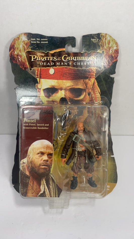 Zizzle Pirates of the Caribbean Dead Man's Chest Pintel Action Figure 2006 MIB