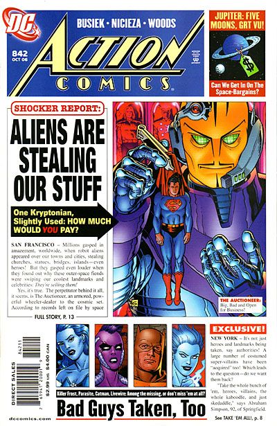 Action Comics, Vol. 1 #842A (Direct Edition)