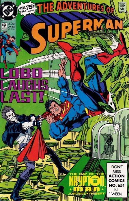 The Adventures of Superman #464 (Direct Edition)