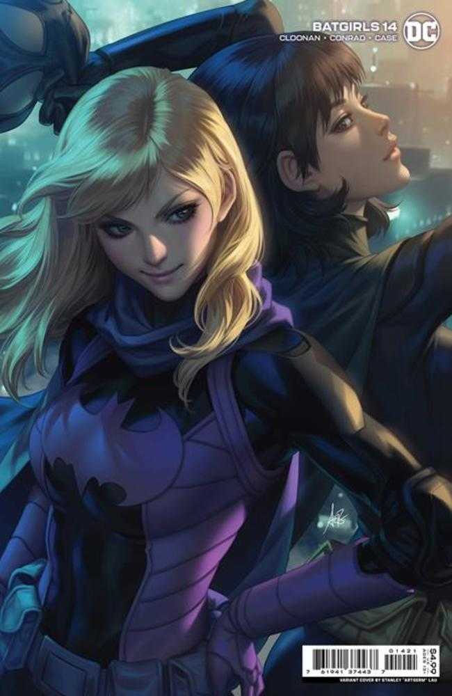 Batgirls #14 Portada B Stanley Artgerm Lau Variante en cartulina