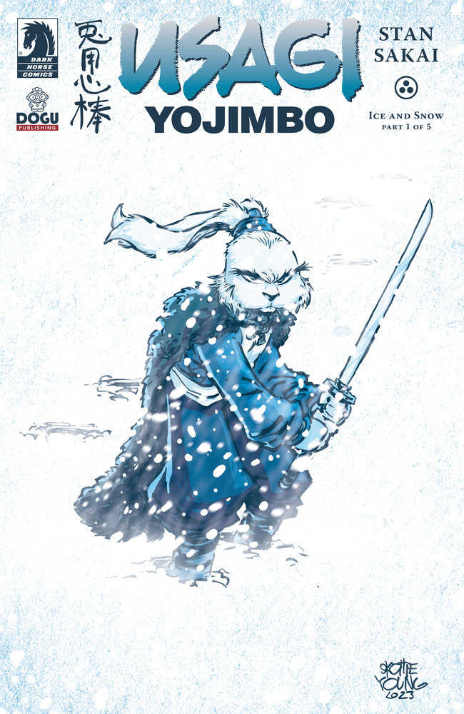 Usagi Yojimbo: Hielo y nieve n.° 1 (Portada B) (Skottie Young)