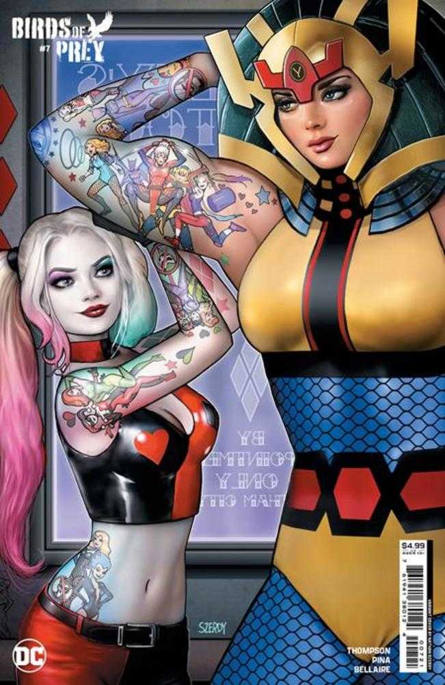 Birds Of Prey #7 Portada B Nathan Szerdy Variante en cartulina