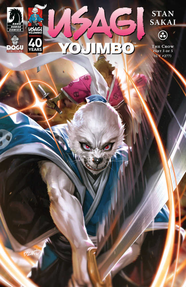 Usagi Yojimbo: El Cuervo #3 (Portada B) (Derrick Chew)