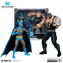 DC Multiverse Batman de 7 pulgadas con Megafig Bane Figura de acción 2pk