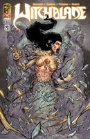 Comic book cover featuring Witchblade character.