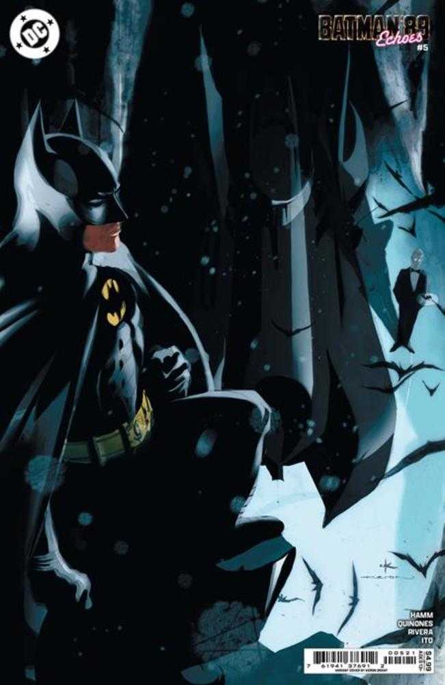 Batman 89 Echoes #5 (de 6) Portada B Variante en cartulina de Keron Grant. Publicado anteriormente el 2/9/24.