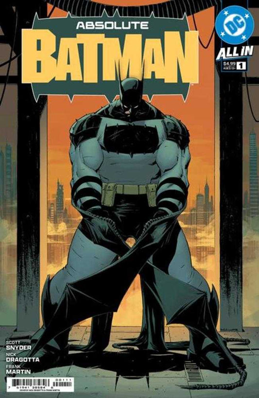 Comic book cover featuring Batman.