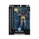Action figure of Batman in a package.