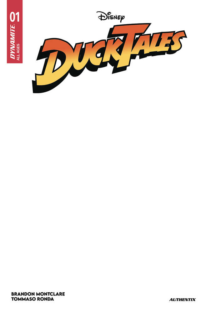 Comic book cover featuring "DuckTales" logo.