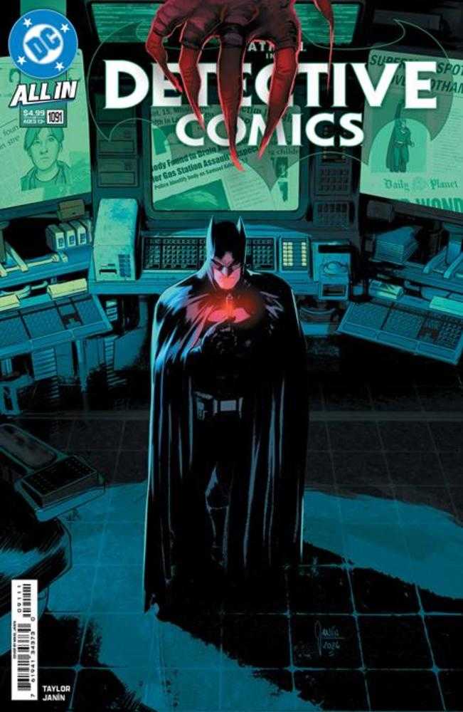 Comic book cover featuring Batman.