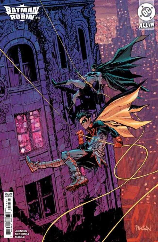 Batman y Robin #16 Portada C Dan Panosian Variante en cartulina
