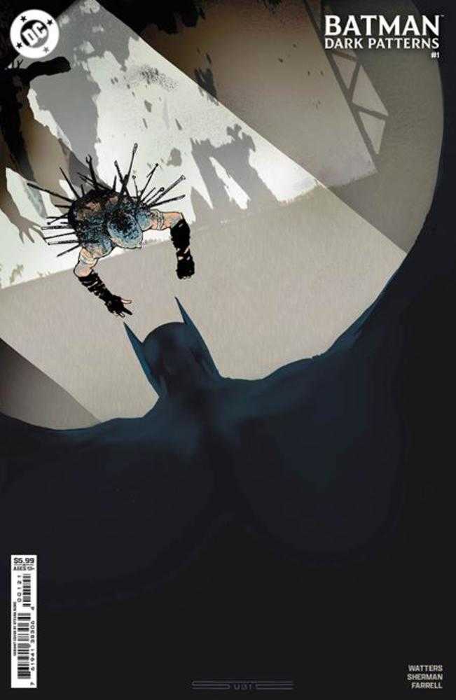 Batman Patrones Oscuros #1 (de 12) Portada B Variante en cartulina de Stevan Subic