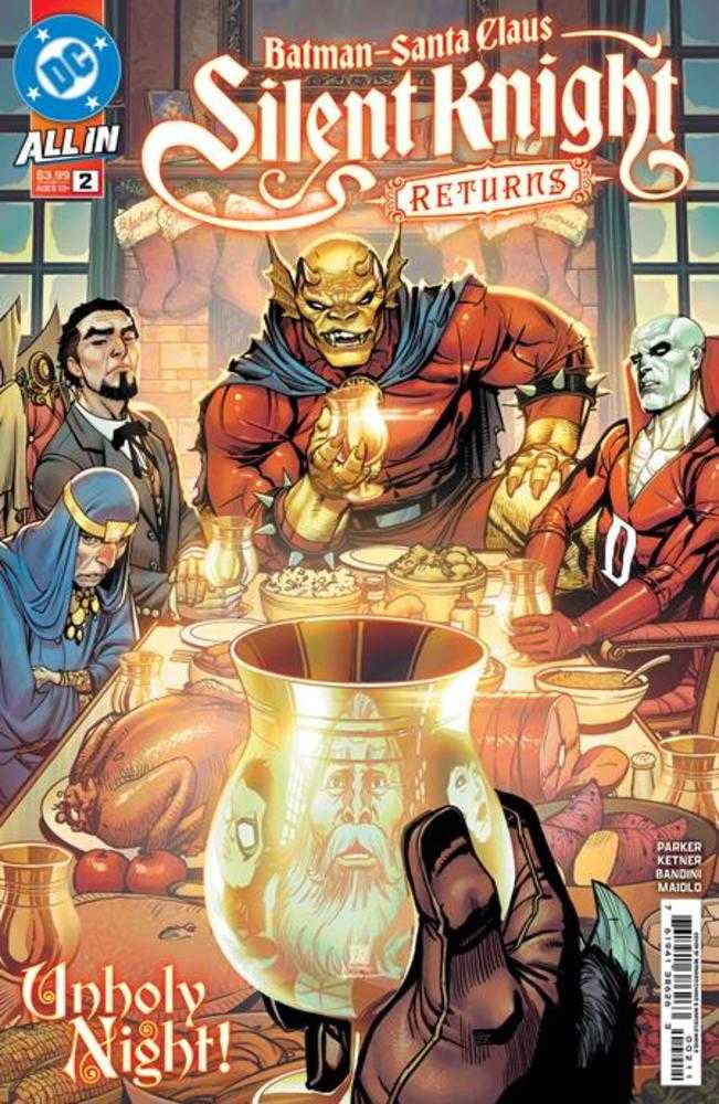 Batman Santa Claus Silent Knight Returns #2 (de 5) Portada A Bernard Chang