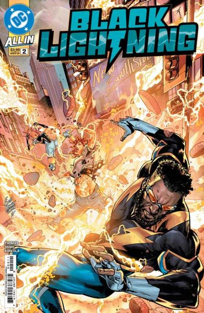Black Lightning #2 Portada A Fico Ossio