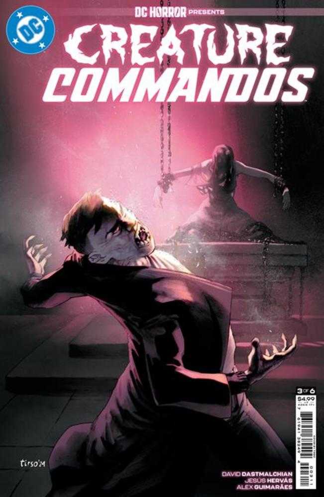 DC Horror presenta Creature Commandos #3 (de 6) Portada A Tirso (Para adultos)