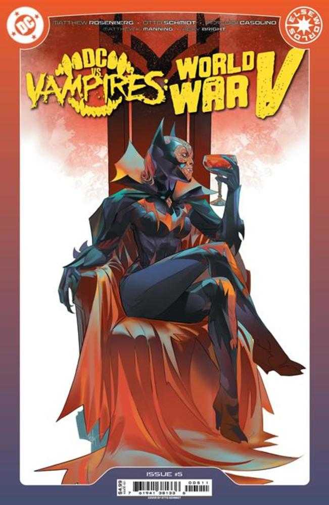 DC contra los vampiros: Guerra Mundial V n.° 5 (de 12), portada A, Otto Schmidt