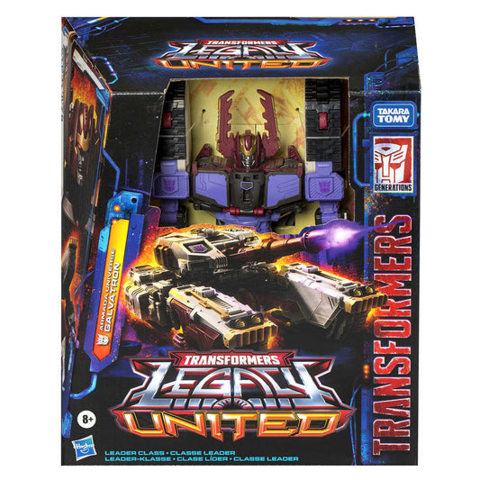 Transformers Legacy United Armada Universe Galvatron action figure in box.
