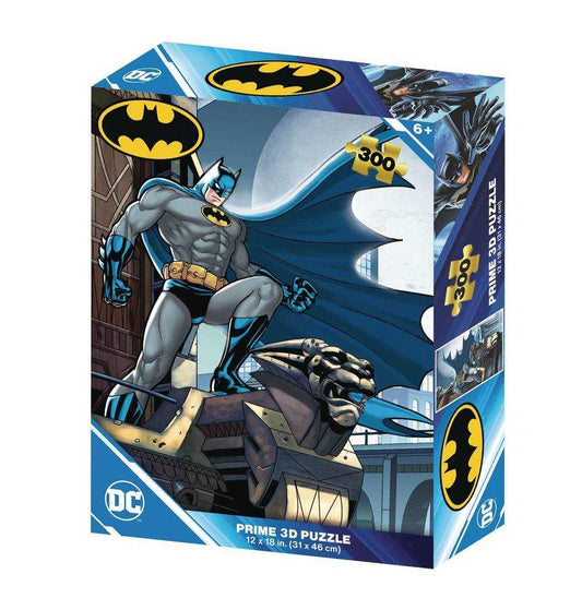 Box of a 300-piece 3D Batman puzzle.
