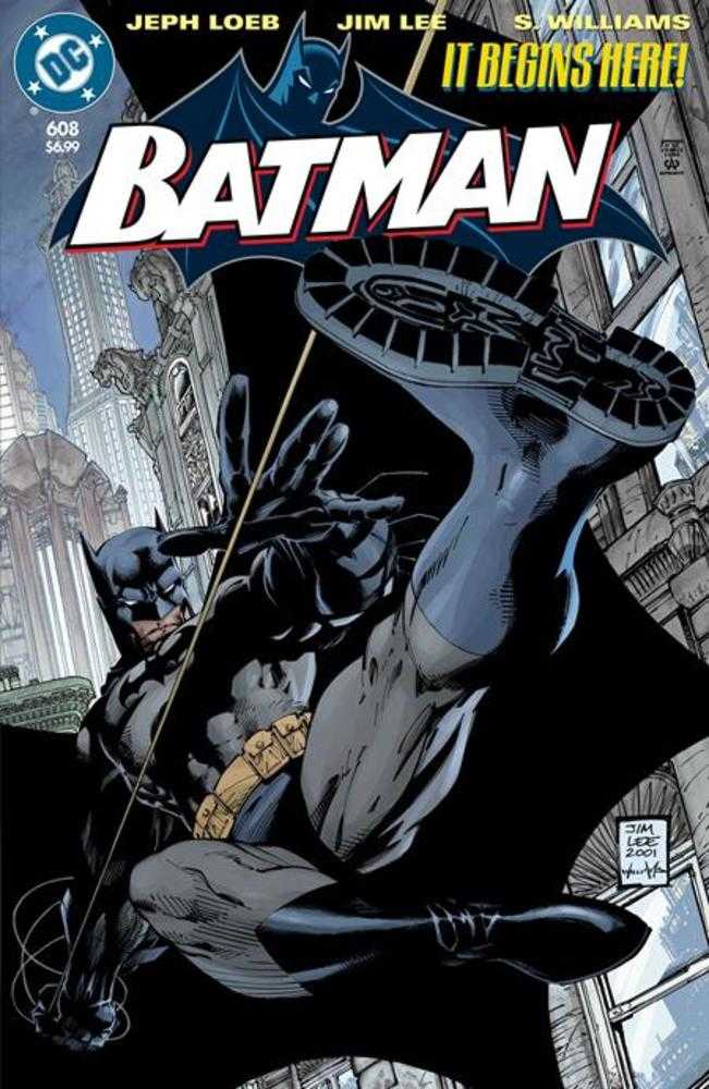 Batman #608 Edición Facsímil Portada B Variante Metalizada de Jim Lee