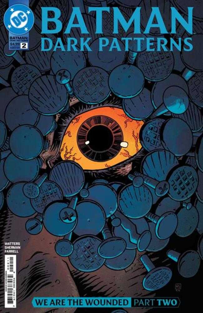 Batman: Patrones Oscuros n.° 2 (de 12), portada A, Hayden Sherman