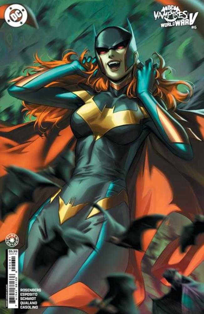 DC contra Vampiros Guerra Mundial V #6 (de 12) Portada C Variante en cartulina Ejikure