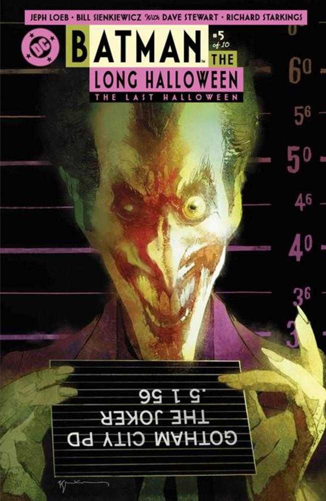 Batman: El Largo Halloween - El Último Halloween #5 (de 10) Portada B Bill Sienkiewicz Variante en Cartulina