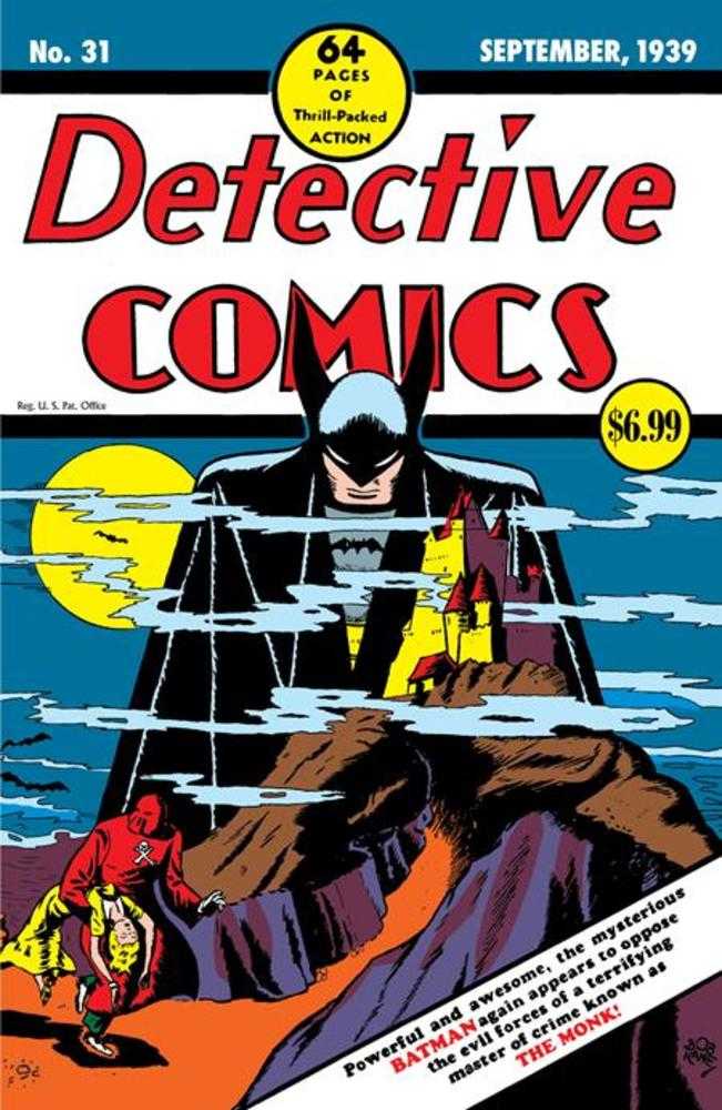 Detective Comics #31 Edición Facsímil Portada A Bob Kane