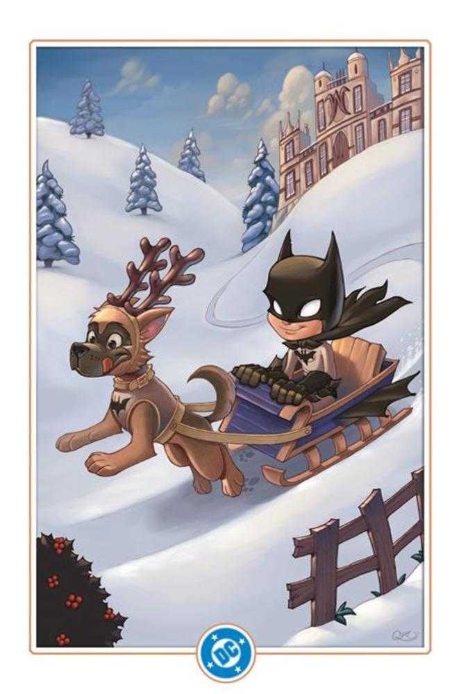 Batman #155 Portada G Chrissie Zullo DC Winter Wonderland Variante en cartulina
