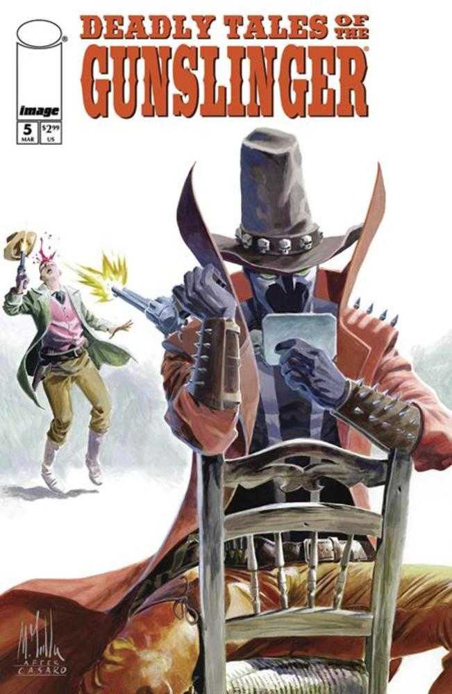 Historias Mortales del Pistolero Spawn #5 Portada B Marco Failla Variante de Fotograma Espejo