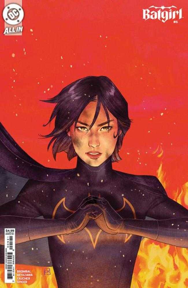 Batgirl #5 Portada B Kevin Wada Variante en cartulina