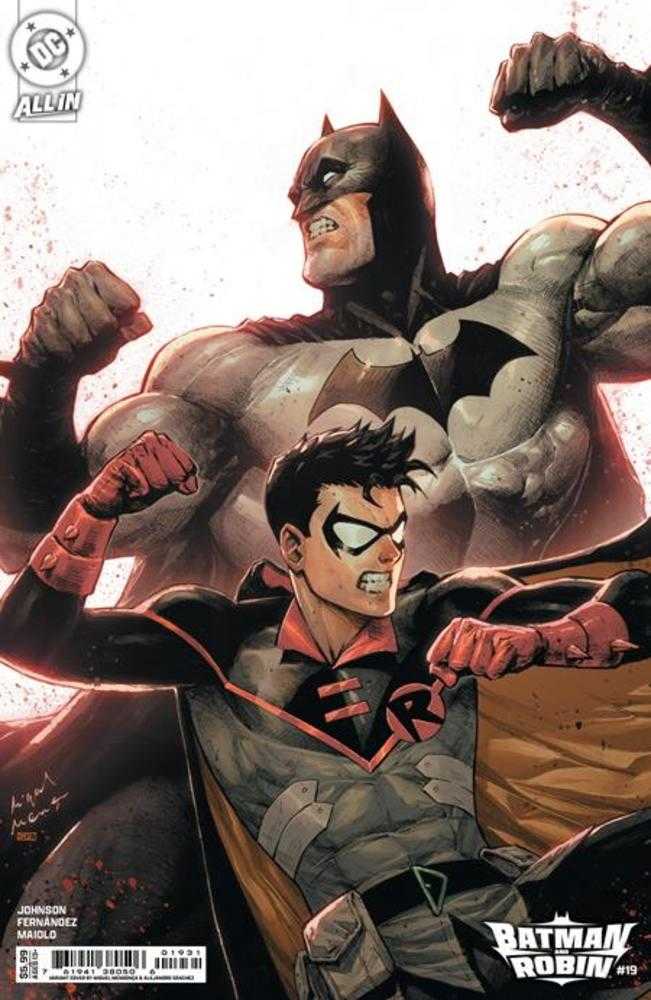 Batman y Robin #19 Portada C Miguel Mendonca Variante en cartulina