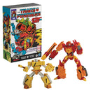 Transformers Gen Comic Xaaron & Flame 2pk
