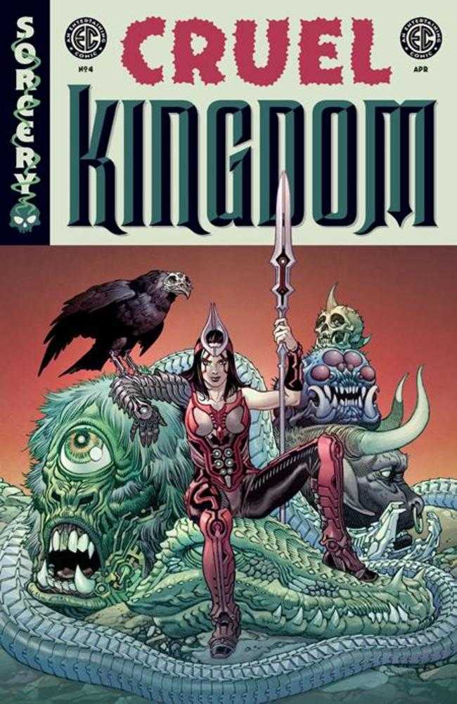 EC Cruel Kingdom #4 (de 4) Portada B Variante de Gabriel Rodríguez