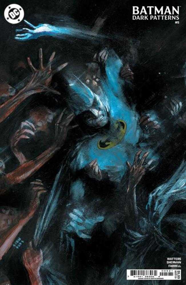 Batman Dark Patterns #5 (de 12) Portada B Martin Simmonds Variante en cartulina