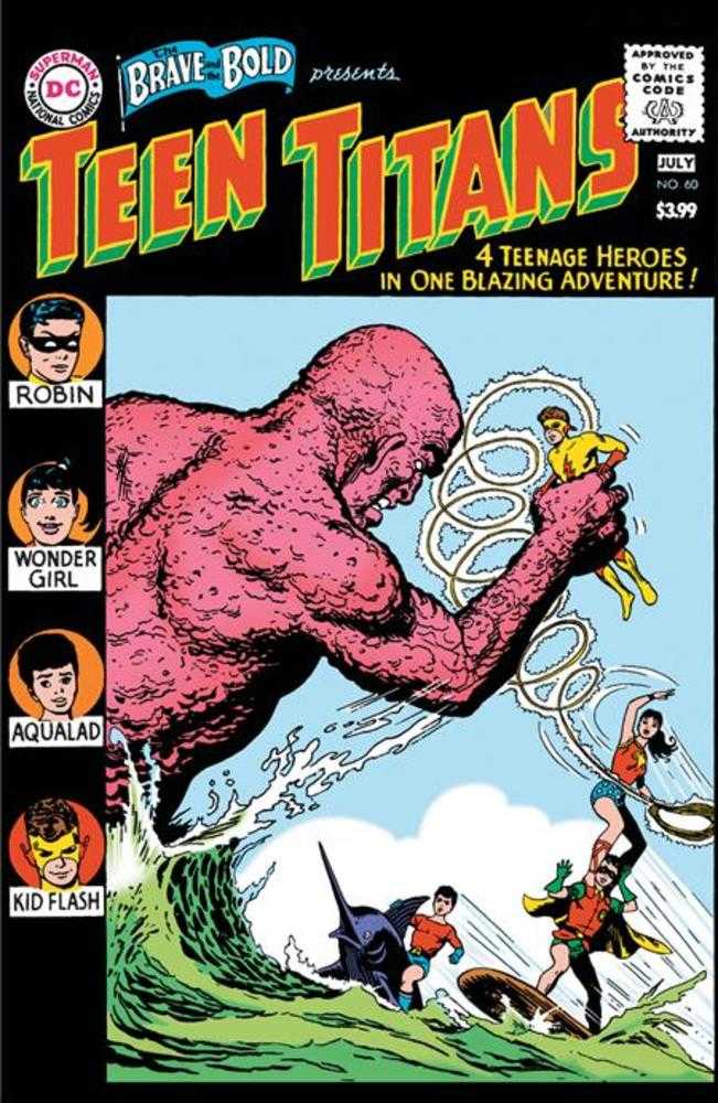 Brave and the Bold #60 Edición Facsímil Portada A Nick Cardy