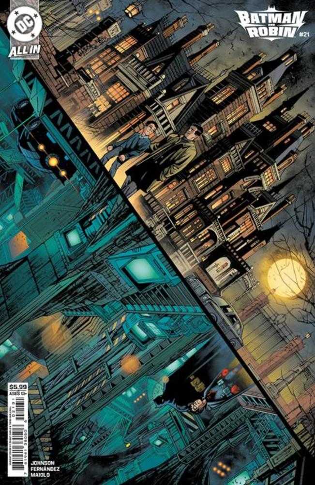Batman y Robin #21 Portada C Danny Earls Variante en cartulina