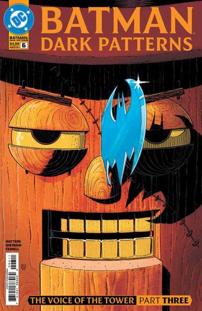 Batman: Patrones Oscuros n.° 6 (de 12), portada A, Hayden Sherman