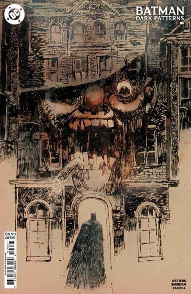 Batman Patrones Oscuros #6 (de 12) Portada B Variante en cartulina de Ashley Wood