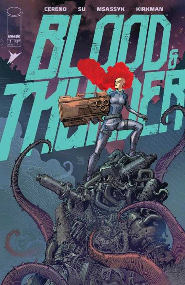 Blood &amp; Thunder #1 Portada A Ej Su &amp; Msassyk (Para adultos)