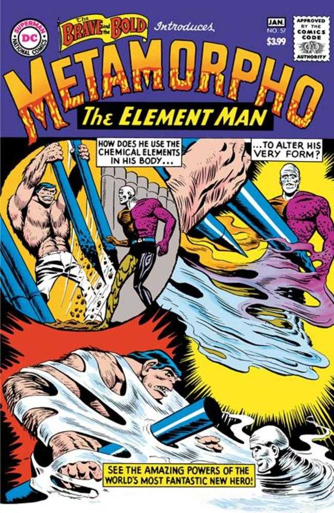 Brave and the Bold n.º 57 Edición facsímil Portada A Ramona Fradon y Charles Paris