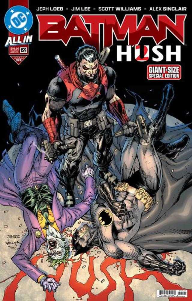 Batman #159 Edición Especial de Tamaño Gigante Portada B Variante Metalizada de Jim Lee