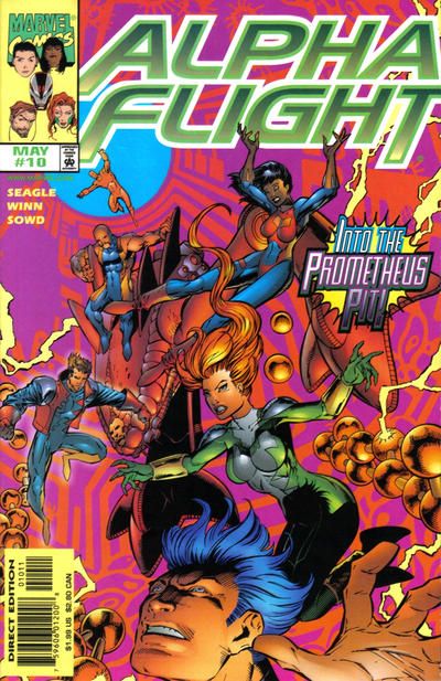 Alpha Flight, Vol. 2 #10A (Direct Edition)